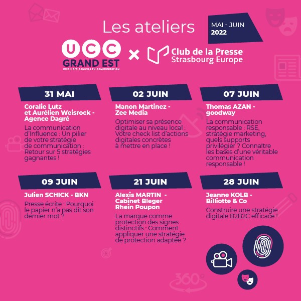programme cycle ateliers 2022