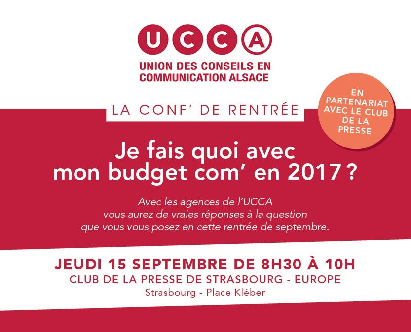 Atelier UCCA au Club de la Presse Strasbourg